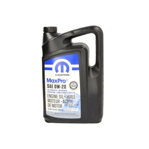 Моторно Масло, MOPAR 0W-20 MaxPro, Оригинален Продукт, 68524013AA, 5 Литра